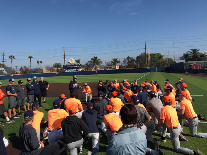 OCC's baseball team addresses the death of coach John Altobelli